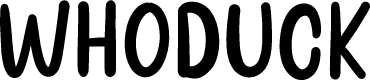 Whoduck
