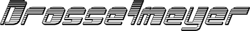 Drosselmeyer Chrome Italic