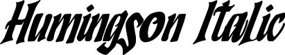 Humingson Italic