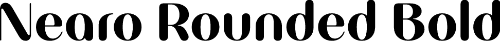 Nearo Rounded Bold