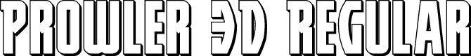 Prowler 3D Regular