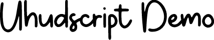 Uhudscript Demo