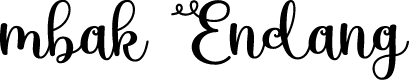 mbak Endang Demo