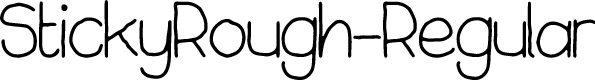 StickyRough-Regular