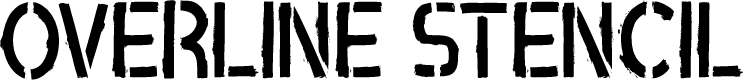 OVERLINE STENCIL Regular