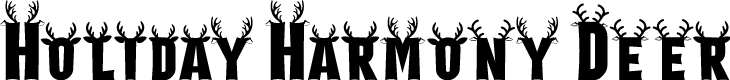 Holiday Harmony Deer