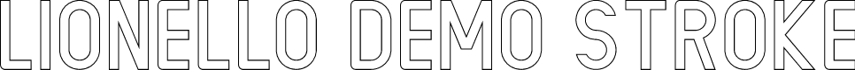 LIONELLO DEMO Stroke