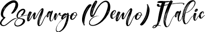Esmargo (Demo) Italic