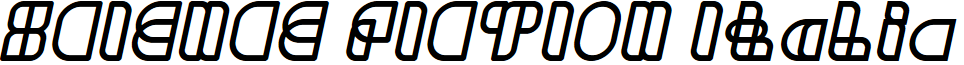 SCIENCE FICTION Italic