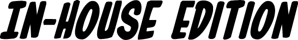 In-House Edition Bold Italic