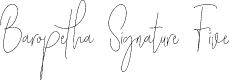 Baropetha Signature5