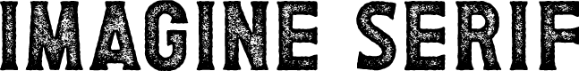 Imagine Serif Stamp Rough
