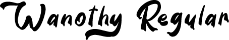 Wanothy Regular