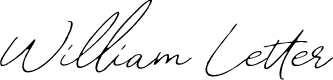 WilliamLetterSignatureDEMO