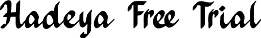 Hadeya Free Trial