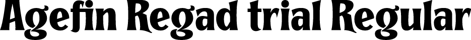 Agefin Regad trial Regular