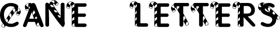 KR Cane Letters