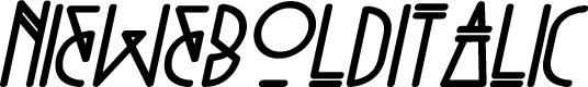 Niewe-BoldItalic