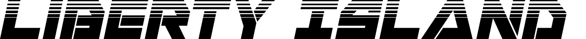 Liberty Island Half-Tone Italic