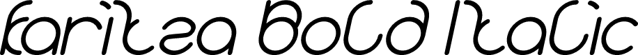 karitza Bold Italic