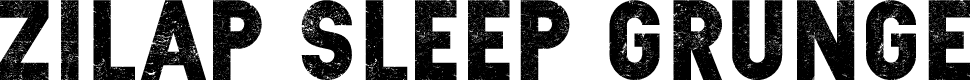Zilap Sleep Grunge