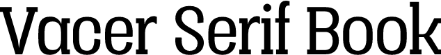Vacer Serif Personal Book