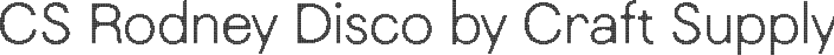 CSRodneyDisco-Regular Demo