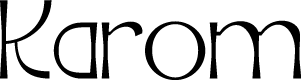 Karom Display Regular