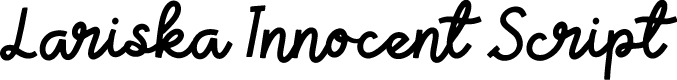 Lariska Innocent Script
