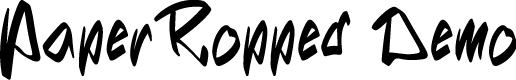 PaperRopped Demo