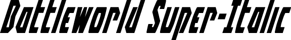 Battleworld Super-Italic