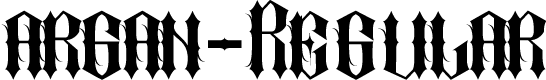 argan-Regular