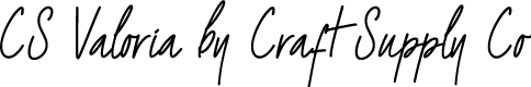 CS Valoria Regular Demo