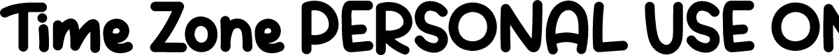 Time Zone PERSONAL USE ONLY!