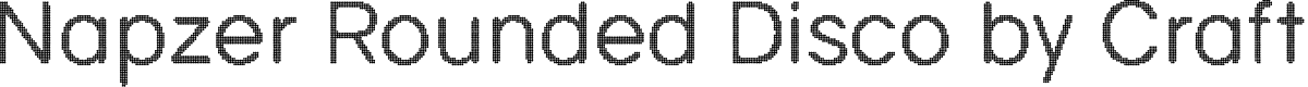 NapzerRoundedDisco-Regular Demo