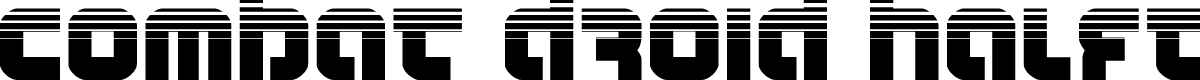 Combat Droid Halftone