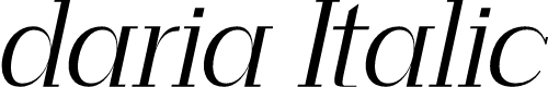 daria Italic