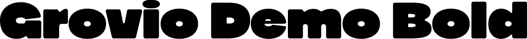 Grovio Demo Bold