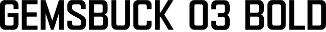Gemsbuck 03 Bold
