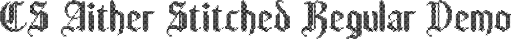 CS Aither Stitched Regular Demo