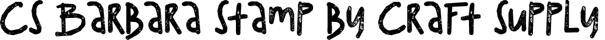 CSBarbaraStamp-Regular Demo