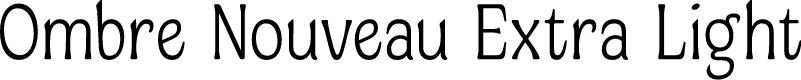 Ombre Nouveau DEMO Extra Light