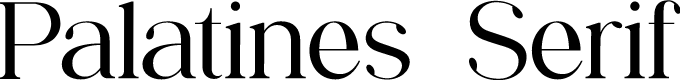 Palatines Serif Classic Fancy