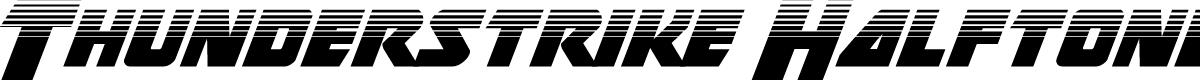Thunderstrike Halftone