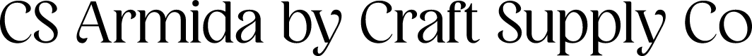 CS Armida Regular Demo