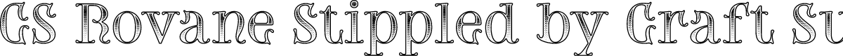 CS Rovane Stippled Regular Demo