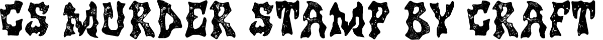 CS Murder Stamp Regular Demo