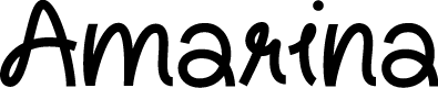 Amarina Unique Fun Logo